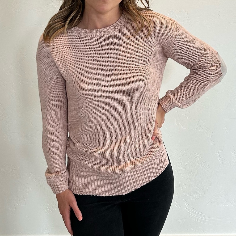 Blushing pink sweater